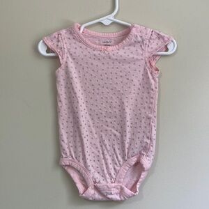 Carter’s Baby Girl Onesie Size 12 months